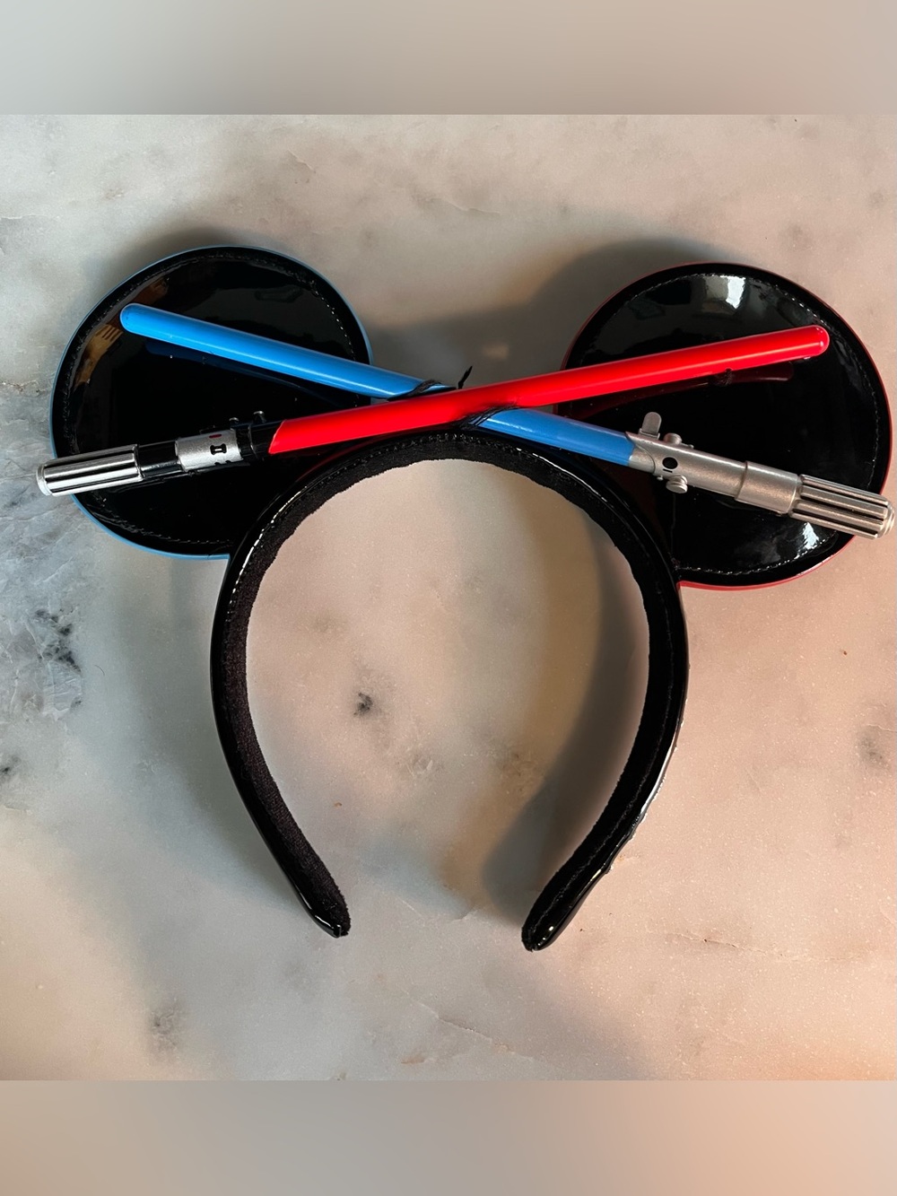 Disney Parks Star Wars Lightsaber Mickey Mouse Ears Headband MTFBWY